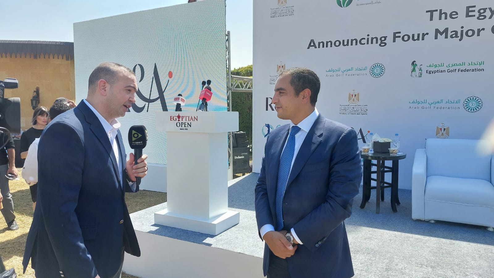 عمر هشام رئيس الاتحاد: الجولف يسهم في زيادة عدد السياح ومضاعفة الإنفاق 4 مرات